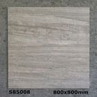 Line Stone 800x800mm Dark Flooring Glazed Split Rustic Floor Tile 1% Water Absorption